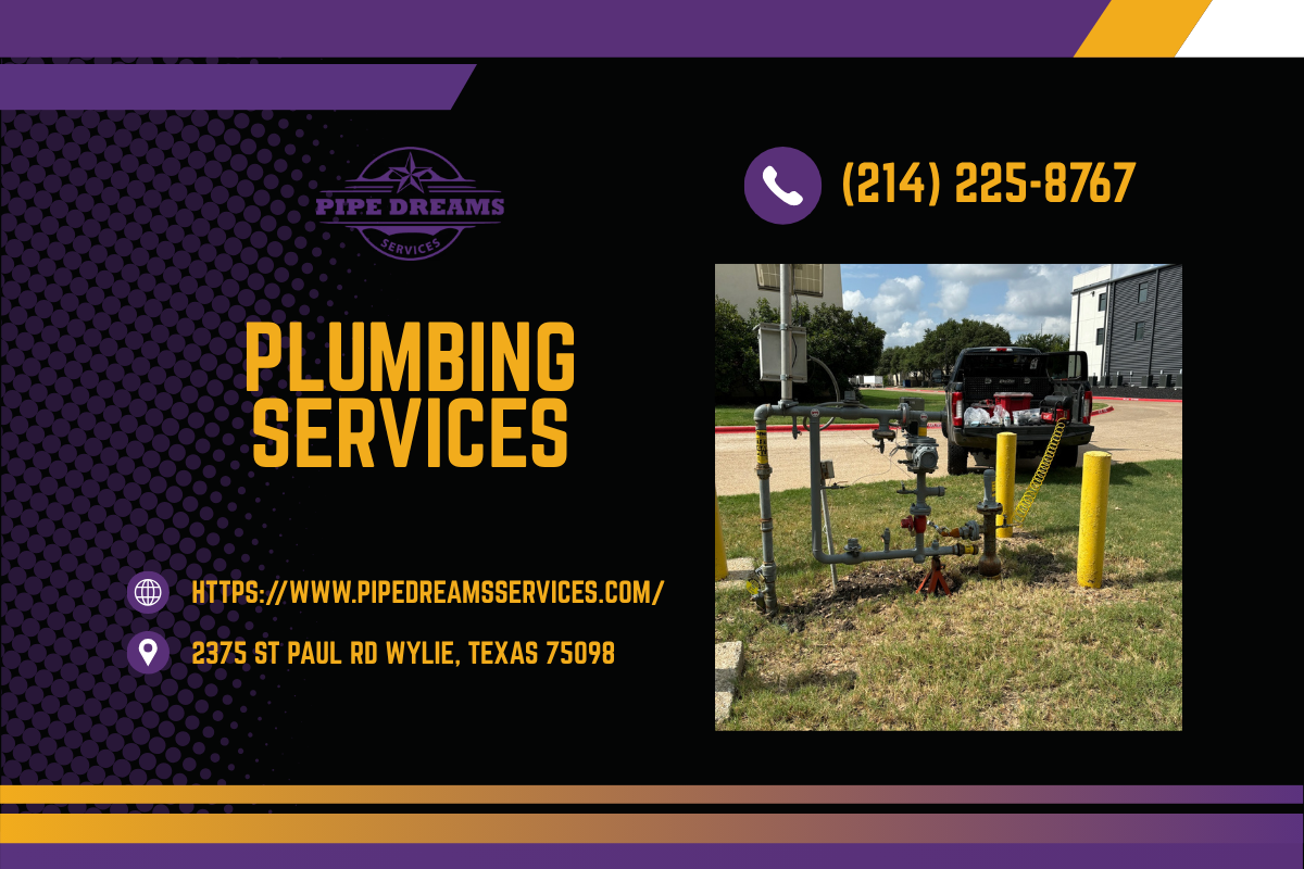 plumbing services in Wylie, TX